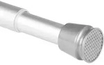 Duschvorhangstange Ohne Bohren 115-200cm Stufenlos Neptun Schwarz