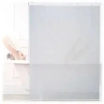 Relaxdays Duschrollo, 120x240 Cm, Seilzugrollo F&uuml;r Dusche & Badewanne, Decke &