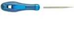 Pferd - Diamant-werkstattfeile Dreikant 100mm D126 (mittel) F&uuml;r Harte Werkstoffe
