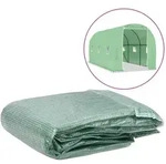 Vidaxl Greenhouse Replacement Cover (9 M2) 200x450x200 Cm Green