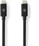 Nedis Usb-kabel / Usb 4.0 Gen 3x2 / Usb-cTM Stecker / Usb-cTM Stecker / 240 W /