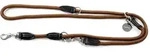 Lionto Multifunktionsleine, 3-fach Verstellbare Hundeleine Aus Robustem Nylon Mit