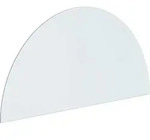 Feuerstelle Glasplatte Transparent 1200 X 600 Mm Glas Vidaxl