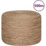 Seil 100% Jute 8 Mm 500 M - Vidaxl