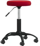 Massagehocker Samt Weinrot Vidaxl426932