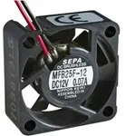 Mfb25f12 Axiall&uuml;fter 12 V/dc 4.2 M3/h (l X B X H) 25 X 25 X 10 Mm - Sepa