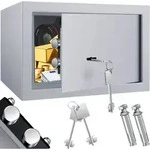 M&ouml;beltresor Mit Doppelbartschloss, Safe Tresor, Geldschrank, Boden-wandtresor,