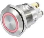 1273002 Gq19f-10e/r/12v/s Druckschalter 48 V/dc 3 A 1 X Aus/(ein) Tastend Rot Ip65 1
