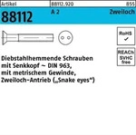 Schraube R 88112 Diebstahlhemmend Seko/zweiloch M 5 X 35 A 2