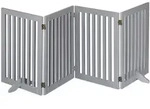Relaxdays - Absperrgitter, Freistehendes Schutzgitter, Hxb: 70 X 207 Cm, Mit F&uuml;&szlig;en,