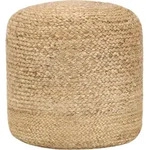 Handgefertigter Sitzpuff 40 X 45 Cm Jute Vidaxl