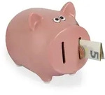 10 X Sparschwein, Mit &Ouml;ffnung, Dolomit, Spardose Kinder & Erwachsene, Hxbxt: 12,5 X