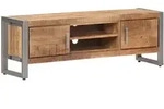 Tv-schrank 120x30x40 Cm Raues Mangoholz Vidaxl