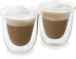 La Cafeti&egrave;re - Set De 2 Cappuccinotassen, Doppelwandig