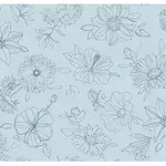 D-c-table&reg; Tischdecke Manhattan Vlies Palmas 110 X 140 Cm, Grau Tischdecke