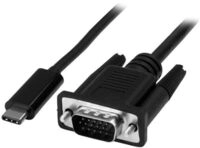 Startechcom Cdp2vgamm2mb Usb-c Zu Vga Adapter Schwarz