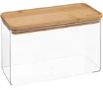 5five Simply Smart - Vorratsdose Rechteckig Bambusdeckel Eske 2l - 5five