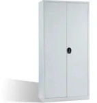 C+p Universalschrank Mit Dreht&uuml;ren, Innen 4 Verzinkte B&ouml;den, H1950xb935xt400mm