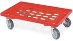 Brb Logistikroller M. Gitterdeck, Edelstahl-radgabeln, Tragkraft 250 Kg, F....
