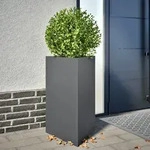 Teenpull &ndash; Pflanzk&uuml;bel 2 Stk. Anthrazit Dreieckig 50x43x75 Cm Stahl