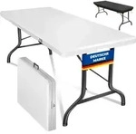 Buffettisch Tisch Klappbar Kunststoff 183x76 Cm Campingtisch Partytisch...