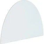 Feuerstelle Glasplatte Transparent 800 X 600 Mm Glas Vidaxl