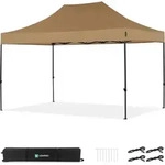 Vonroc Partyzelt &ndash; 3x4,5 M &ndash; Premium Easy-up Partyzelt Beige