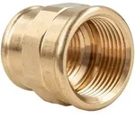 Muffe 3240 In Rp2 1/2 X Rp2 Rotguss - Viega