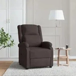 Relaxsessel Dunkelbraun Stoff Vidaxl