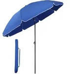 Sekey Rund Sonnenschirm &Oslash; 160 Cm, Balkonschirm & Strandschirm, H&ouml;hen- &...