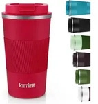 Ketiee Kaffeebecher To Go Thermobecher 510ml Doppelwandig Rot