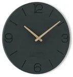 Wanduhr F&uuml;r Das Wohnzimmer 3eko Schwarz 30 Cm