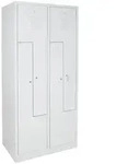 Brb Z-spind Mit Sockel Und Zylinderschl&ouml;ssern, 4 Abteile, Bxtxh 800x500x1800 Mm