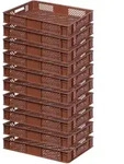 Brb 10x Eurobeh&auml;lter/stapelbeh&auml;lter, Lxbxh 600x400x90 Mm, Inhalt 15 Liter...