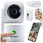 Ip-kamera 3mp Drehbares Babyphone Berdsen Bd-942 Wei&szlig;
