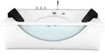 Acquavapore - Whirlpool Pool Badewanne Wanne W81-th-b-sc 180x90cm Mit Farblicht,