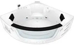 Acquavapore - Whirlpool Pool Badewanne Eckwanne Wanne W05h-th-sc 140x140cm...