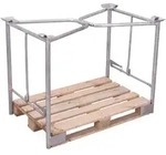 Variofit Palettenaufsatz Typ 65k Verzinkt 1.200 X 1.000 Mm Nutzh&radic;&part;he 1.200 Mm