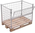 Variofit Palettenaufsatz Typ 64 Verzinkt 1.200 X 1.000 Mm Nutzh&radic;&part;he 1.600 Mm