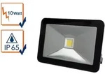 Design-led-strahler - 10 W - Neutralwei&szlig; - Schwarzes Geh&auml;use