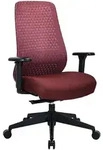 B&uuml;rostuhl / Drehstuhl Verviq R&uuml;cken 3d Netzstoff / Sitz Stoff Bordeaux Hjh Office