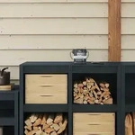 Holzfarbe Grau 2,5 L Wanddruck Vidaxl