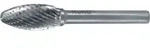 Hartmetall-fr&auml;sstift Flh &Oslash; 12 Mm Kopfl&auml;nge 32 Mm Schaft-&oslash; 6 Mm Verzahnung Kvz 4 -