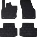 Vidaxl Car Mat 4 Pcs Black Suitable For Vw Tiguan Tdi 2024- Rubber