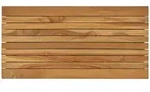 Tischplatte 80 X 40 X 3,5 Cm Rechtwinklig Massives Teakholz Vidaxl