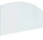 Feuerstelle Glasplatte Transparent 120 X 60 Cm Glas Vidaxl