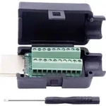 T1904c104 Hdmi-steckverbinder Stecker, Einbau Vertikal Polzahl: 20 Schwarz 1...