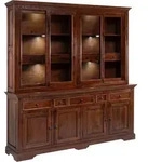 Buffet Akazie 204x50x220 Nougat Lackiert Oxford 340