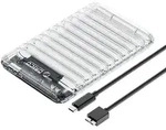 2139u3-v1 2,5'' Hdd/ssd-geh&auml;use Mit Usb Micro-b 5 Gbit/s - Transparent
