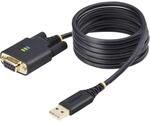 Startech.com 2m Usb Null Modem Kabel, Usb Seriell Adapter, Com Retention, Ftdi, Usb